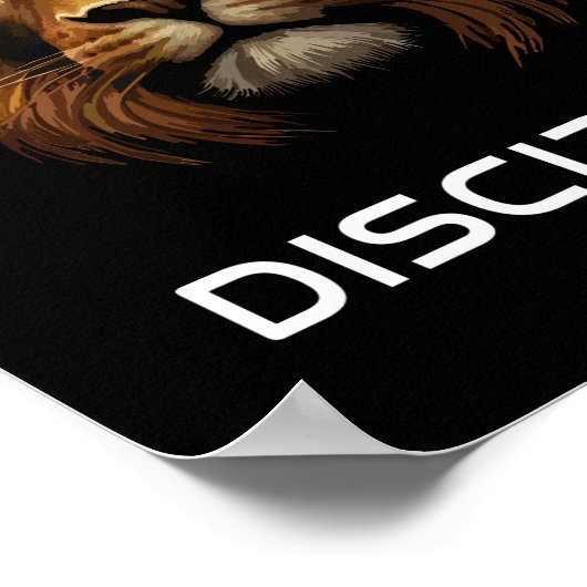 ライオンの規律 ポスター (角)