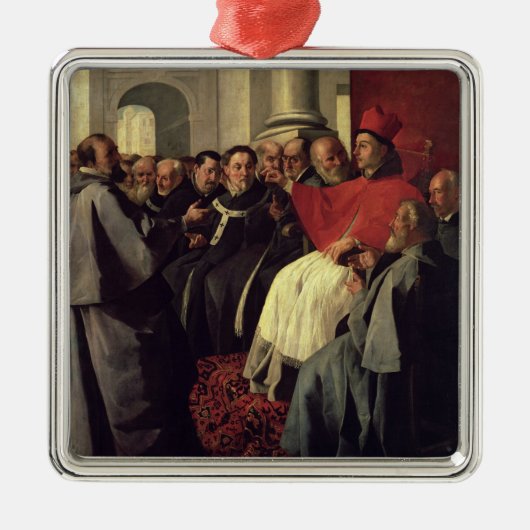 ライオンの議会のSt Bonaventure (1221-74年) メタルオーナメント (正面)