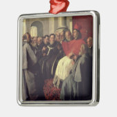 ライオンの議会のSt Bonaventure (1221-74年) メタルオーナメント (左)