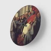 ライオンの議会のSt Bonaventure (1221-74年) ラウンド壁時計 (傾斜)