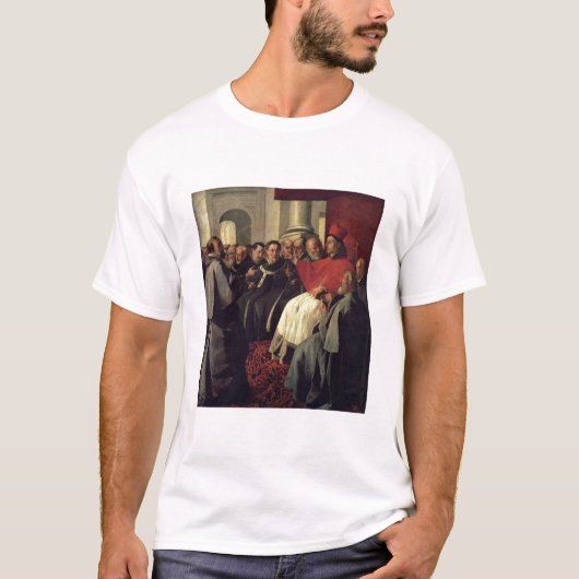 ライオンの議会のSt Bonaventure (1221-74年) Tシャツ (正面)