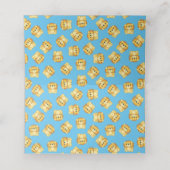 ライオンの赤ちゃんシャワー プレイスカード (内部開封)