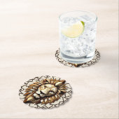 「ライオンの輝き」 ペーパーコースター (インサイチュ)