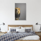 ライオンの轟音 キャンバスプリント (インサイチュ (寝室))