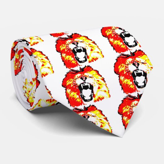 ライオンの轟音 ネクタイ (ロール)