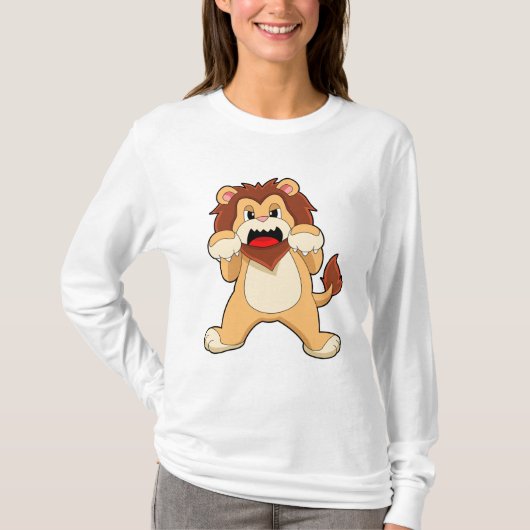 ライオンの轟音.PNG Tシャツ (正面)