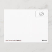 ライオンの郵便はがきが付いているタンザニア ポストカード (裏面)