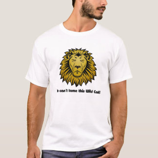 ライオンの野生猫 Tシャツ