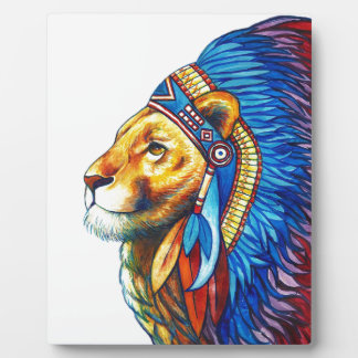 ライオンの長 フォトプラーク