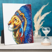 ライオンの長 フォトプラーク (側面)