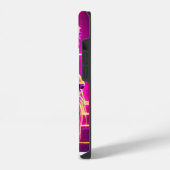 ライオンの電話のバックカバー iPhoneケース (左側面)