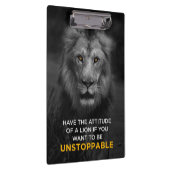 ライオンの非やる気を起こさせる停止 クリップボード (右)