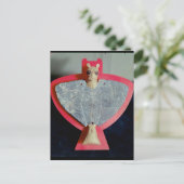 ライオンの頭のワシの型枠の胸板 ポストカード (スタンド正面)