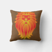 ライオンの頭部 クッション (裏面)