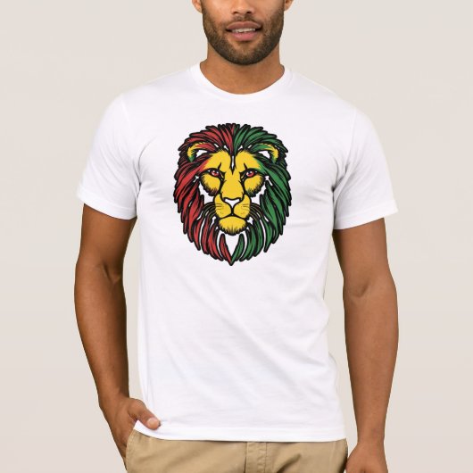 ライオンの頭 Tシャツ (正面)