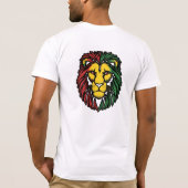 ライオンの頭 Tシャツ (裏面)