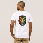 ライオンの頭 Tシャツ (裏面フル)