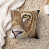 ライオンの顔の芸術の装飾用クッション クッション (ブランケット)