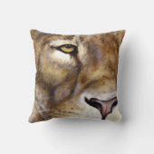 ライオンの顔の芸術の装飾用クッション クッション (裏面)