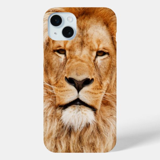ライオンの顔 Case-Mate iPhoneケース (裏面)
