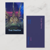 ライオンの魚no2 名刺 (正面/裏面)