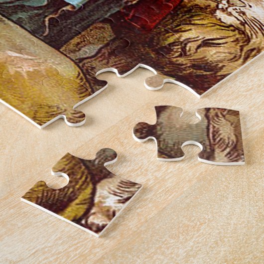 ライオンの` sの洞穴のパズルのデザイン2のダニエル ジグソーパズル (側面)