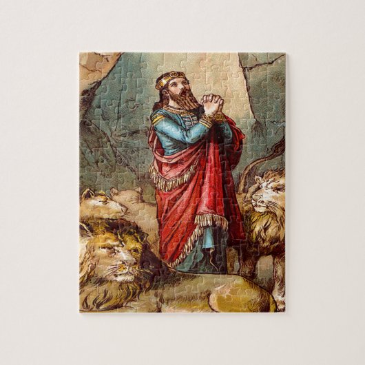 ライオンの` sの洞穴のパズルのデザイン2のダニエル ジグソーパズル (縦)