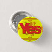 ライオンのRampamtのYesのバッジ 缶バッジ (正面&裏面)