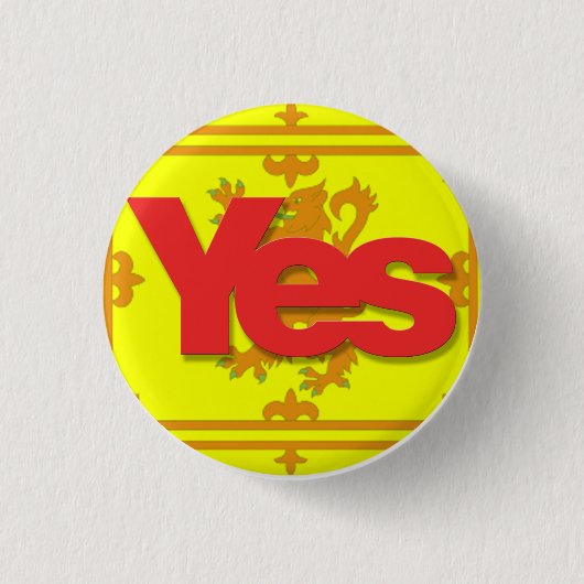 ライオンのRampamtのYesのバッジ 缶バッジ (正面)