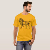 ライオンのTシャツ Tシャツ (正面フル)