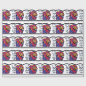 ライオンはとどろきました ラッピングペーパー (フラット)