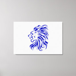 ライオンはジャングルの王、ライオンの恋人の贈り物、ライオン キャンバスプリント