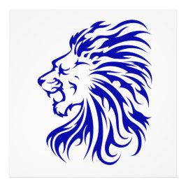 ライオンはジャングルの王、ライオンの恋人の贈り物、ライオン フォトプリント           