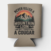 ライオンは殺したことないけどコヨーテは絞めたことはある 缶クーラー (正面)