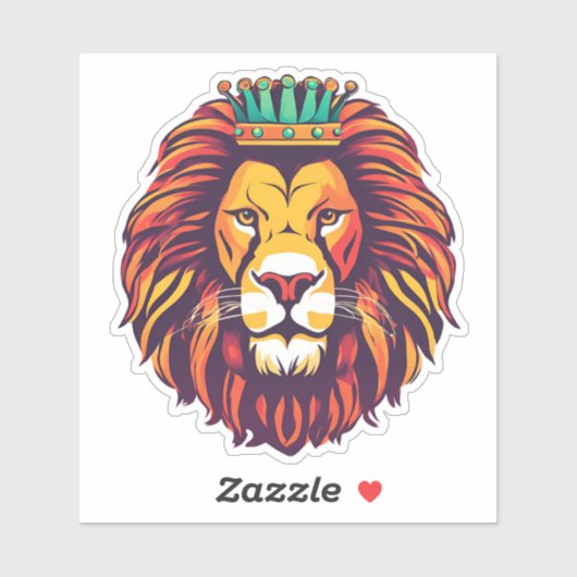 ライオンは王の防水 シール (シート)