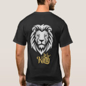 ライオンは王様です Tシャツ (裏面)