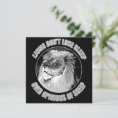 ライオンは羊の意見に眠れなくなることはない (スタンド正面)