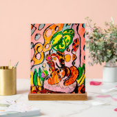 ライオンは落ち着け アクリルサイン (ウェディング)