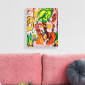 ライオンは落ち着け キャンバスプリント (インサイチュ (リビング))