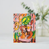 ライオンは落ち着け ポストカード (スタンド正面)