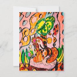 ライオンは落ち着け ポストカード