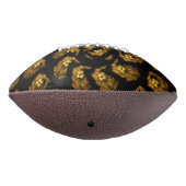 ライオンは黒髪で頭を下げ アメリカンフットボール (回転270)