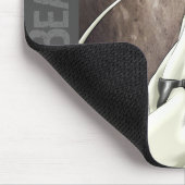 ライオンをなでて下さい マウスパッド (コーナー)