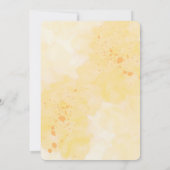 ライオンをテーマにしたベビーシャワーの招待状 招待状 (裏面)