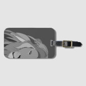 ライオンアニマルサイドビューライオン ラゲッジタグ (正面横)
