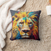 ライオンアニマルディスカバリーアドベンチャー自然惑星 クッション (ブランケット)