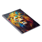 ライオンアニマルディスカバリーアドベンチャー自然惑星 ノートブック (右側)