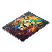 ライオンアニマルディスカバリーアドベンチャー自然惑星 ノートブック (左側)