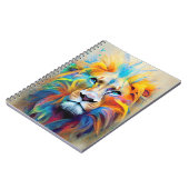 ライオンアニマルディスカバリーアドベンチャー自然惑星 ノートブック (左側)