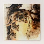 ライオンアンドカブスパズル ジグソーパズル (横)